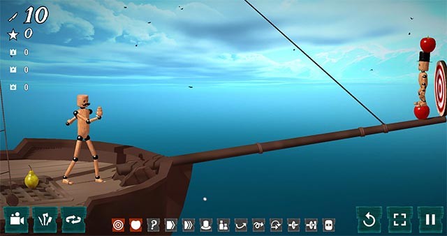 Mỗi level đưa ra 1 thử thách mới để kiểm tra tốc độ và độ chính xác của cú ném dao