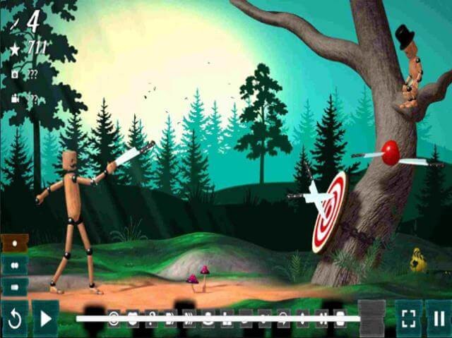 Sử dụng nhiều vũ khí để phi và găm trúng đích