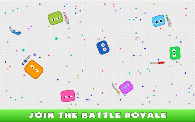 Knifez.io kết hợp giữa IO game và Battle Royale game