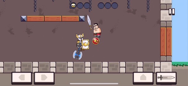 Tham gia vào trận chiến giữa các hiệp sĩ trong game Knight Brawl