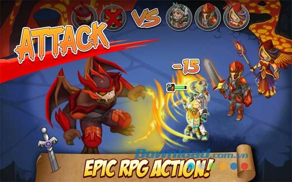 Knights & Dragons cho Android