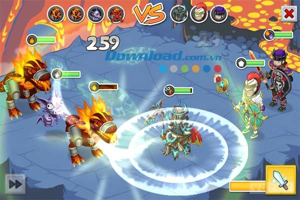 Knights & Dragons cho Android