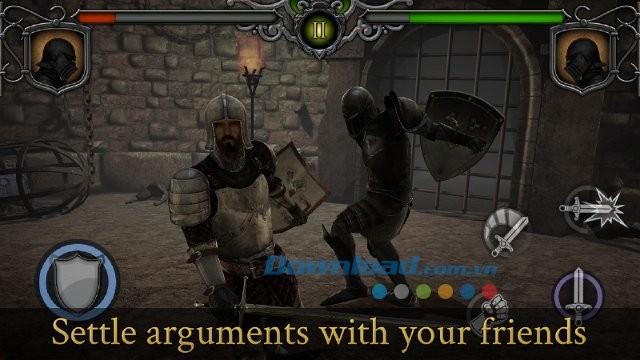 Thách đấu bạn bè trong các trận PvP nhiều người hoặc đấu tay đôi