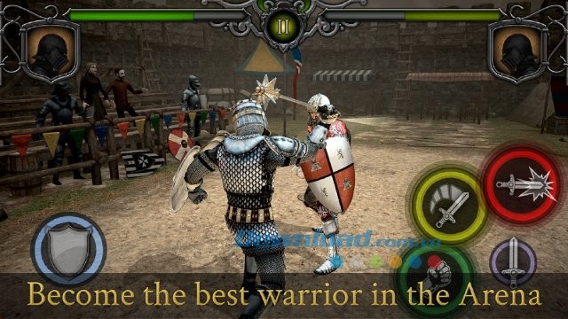 Giành chiến thắng và trở thành hiệp sĩ tài giỏi nhất thế giới