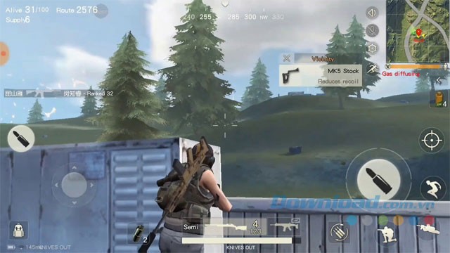 Điều khiển nhân vật chiến đấu