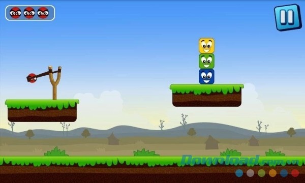 Game bắn súng cao su miễn phí Knock Down cho Android