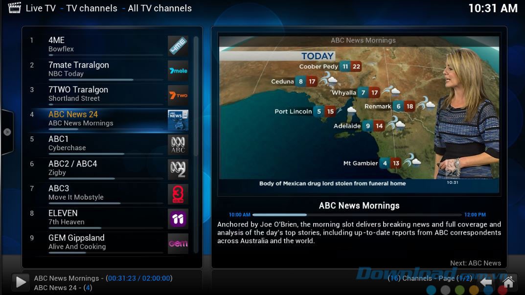 Xem TV trực tuyến