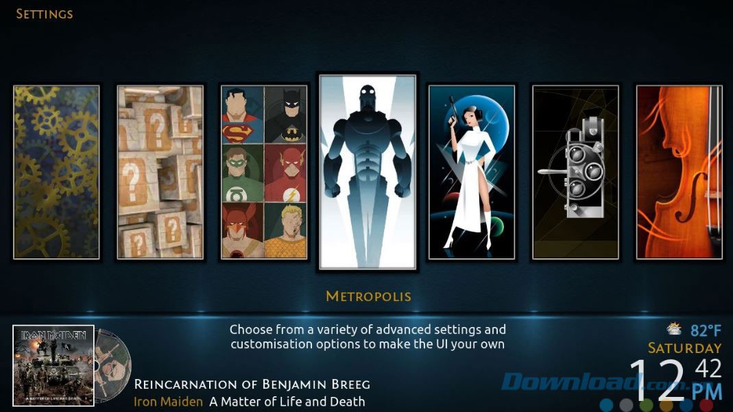 Nhiều skin đẹp mắt