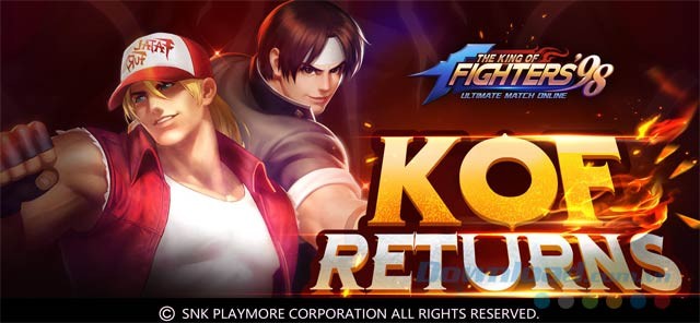 KOF'98 UM OL cho iOS là game đối kháng cực hay trên iPhone và iPad