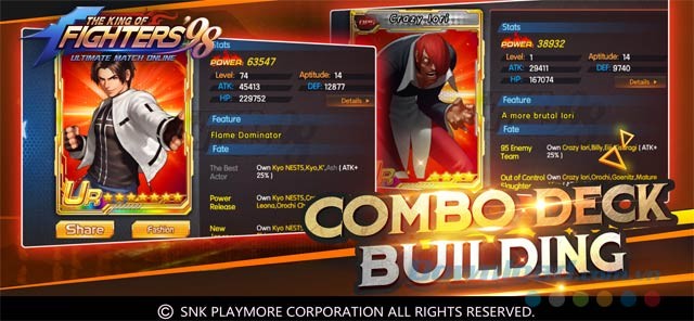 Huấn luyện các võ sĩ của bạn, nâng cấp trang bị và lên cấp