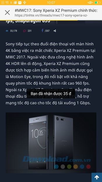 Đọc báo nhận quà