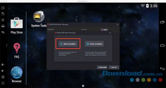 Koplayer cho Mac có giao diện thân thiện với người dùng