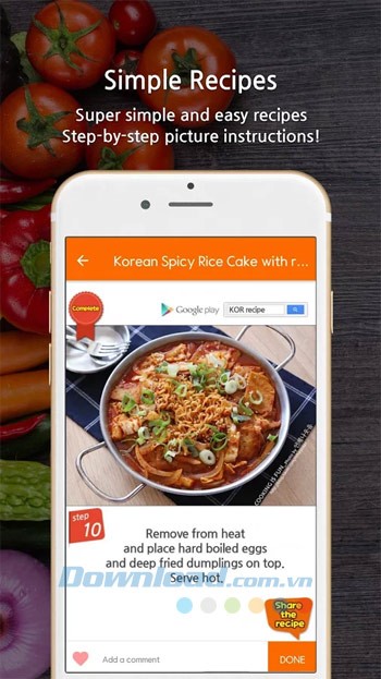 Công thức nấu ăn đơn giản