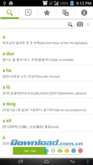 KorViDict for Android