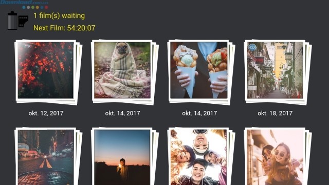 Bạn cần chờ 1 tiếng để chuyển sang cuộn phim mới