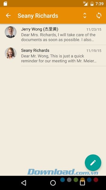 Giữ liên lạc với bạn bè đơn giản với Kullo