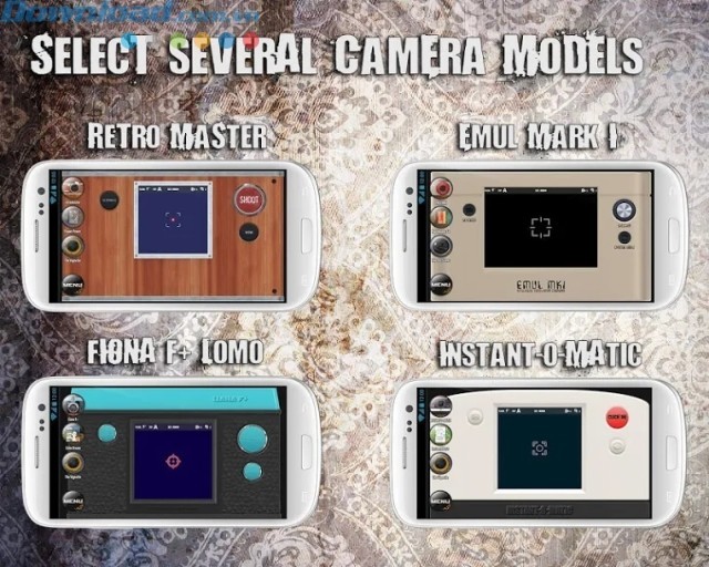 4 chế độ máy ảnh khác nhau