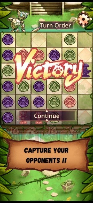 Kumome là trò chơi kết hợp khéo léo giữa thẻ bài và bàn cờ