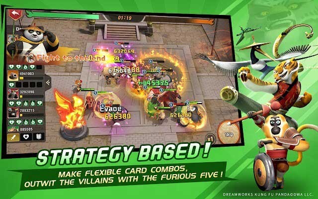 Tạo các combo thẻ linh hoạt, tiêu diệt kẻ thù