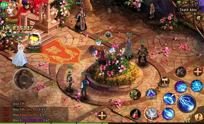 Đồ họa 2.5D đẹp mắt