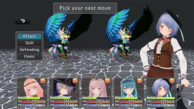 Labyrinth Flowers là game nhập vai hành động chinh phục ngục tối