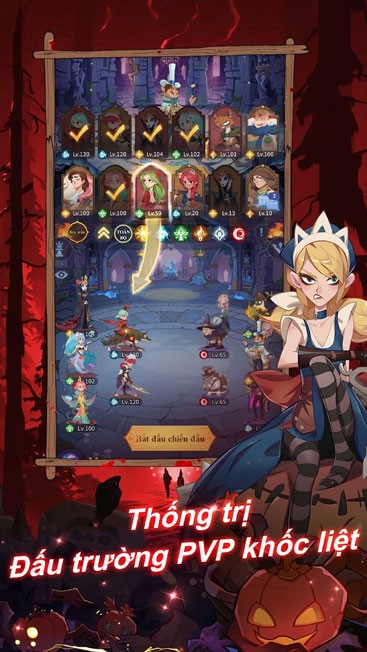 Đấu trường PvP đầy cạnh tranh