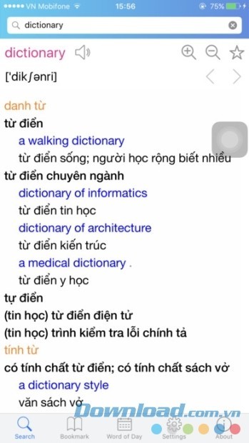 Tra từ điển với Lac Viet for iOS