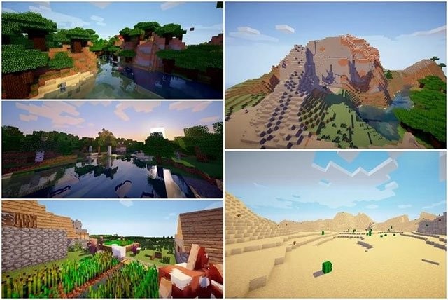 Shader pack tạo hiệu ứng hình ảnh tuyệt đẹp