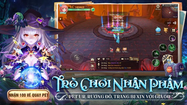 Trò chơi nhân phẩm, Pet ur, rương đỏ, trang bị cực xịn