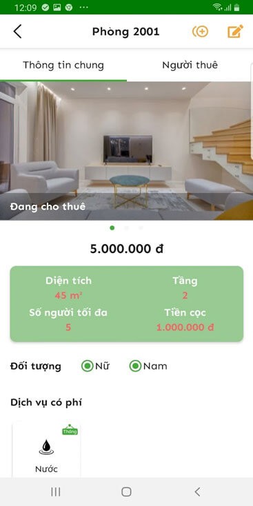 Thông tin phòng trọ trên LalaHome