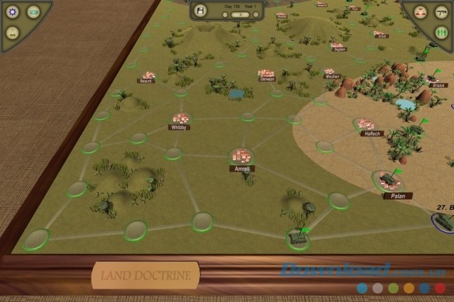 Thay đổi góc nhìn trong game chiến thuật mới Land Doctrine cho máy tính