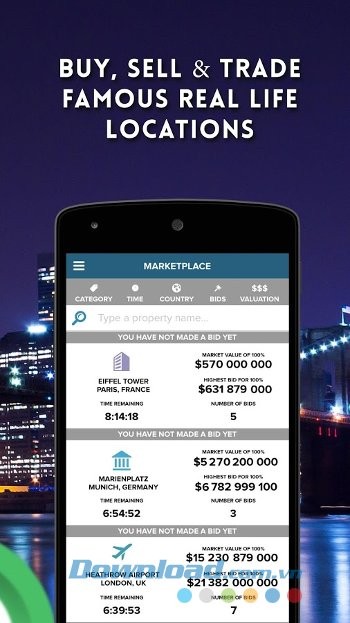 Mua, bán hoặc cho thuê để kiếm lời