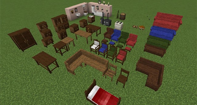 Mod đồ nội thất cho Minecraft