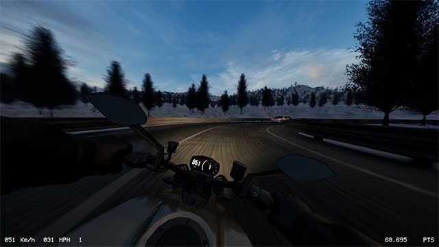 Lanesplit game cung cấp nhiều mẫu moto có hiệu suất cao