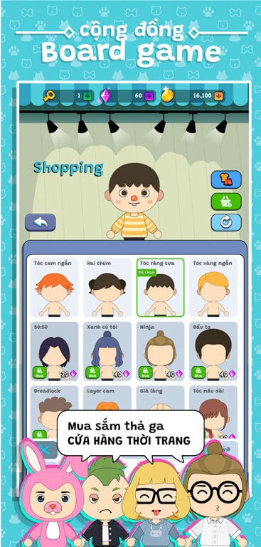 Cá nhân hóa nhân vật của mình