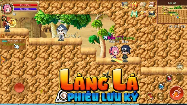 Game Làng lá phiêu lưu ký Android