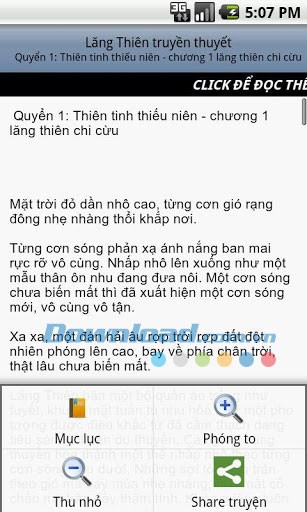 Lang Thien truyen thuyet for Android