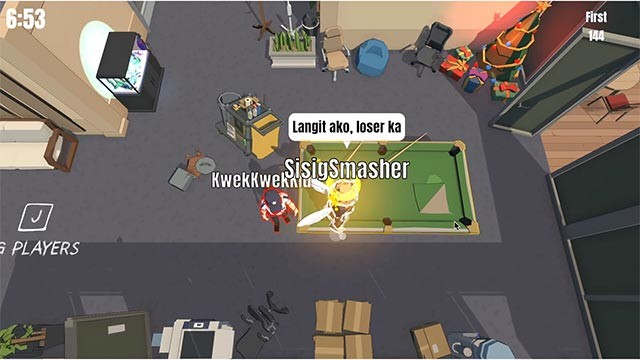 Rượt đuổi, ném đồ và đẩy đồng nghiệp trong game vui Langit Lupa: Office Series