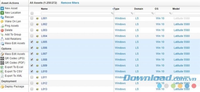 Lansweeper có tốc độ hoạt động nhanh, ổn định