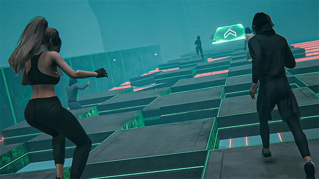 Các bàn chơi trong LASER game được tạo ngẫu nhiên với thử thách không trùng lặp