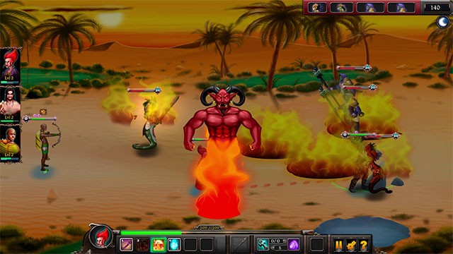 Đối đầu với lực lượng quái vật bất tử trong game Last Days of Tascaria