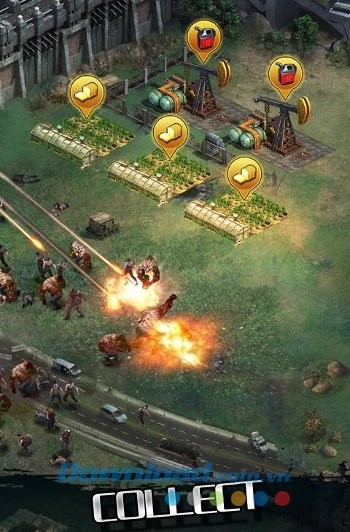 Thu thập tài nguyên trong game Last Empire - War Z
