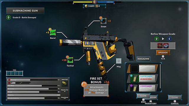 Liên tục nâng cấp vũ khí, trang bị và nhân vật để chinh phục nhiệm vụ khó hơn trong Last Helion game