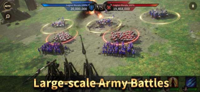 Tham gia các trận chiến quân đội quy mô lớn