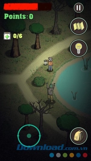 Game giải đố sinh tồn Last Light - Zombies Survival cho Android
