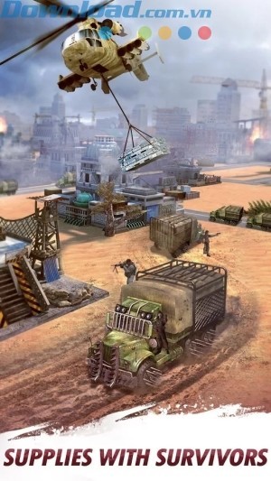 Dùng trực thăng để vận chuyển hàng hóa