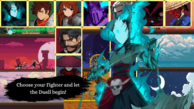 Chọn chiến binh của bạn và bắt đầu cuộc đối đầu gay cấn