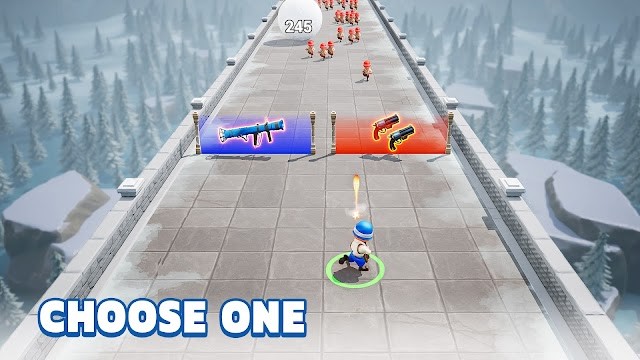 Chiến đấu và chọn vũ khí để chống lại zombie trong game Last War:Survival Game