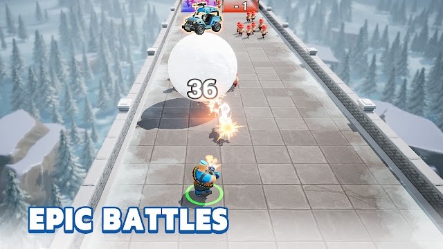 Tham gia các trận chiến dữ dội, căng thẳng