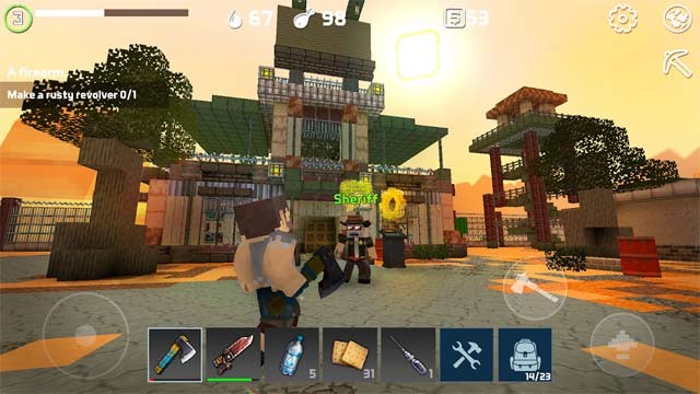 Game bắn súng sinh tồn trong thế giới zombie - Last Craft